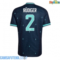 Camisa de time de futebol Alemanha Antonio Rudiger #2 Replicas 2º Equipamento Mundo 2026 Manga Curta